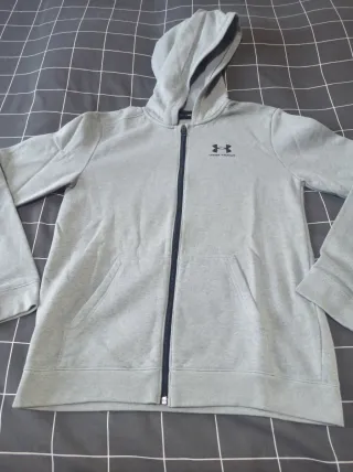 Sudadera Under Armour Gris talla YXL