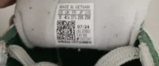 Adidas Campus Verdes Talla 37.5