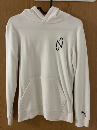 Sudadera Puma Neymar Blanca talla 11-12  152cm
