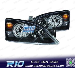 FAROS FORD MONDEO 01-07 FONDO NEGRO