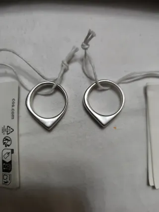 Anillos COS plateados