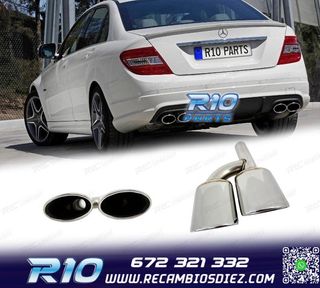COLAS ESCAPE ESPECIFICA MERCEDES CLASE C W204 07-15 LOOK AMG