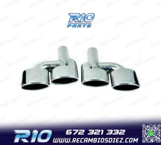 COLAS ESCAPE ESPECIFICA MERCEDES CLASE C W204 07-15 LOOK AMG