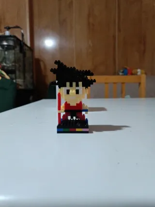 Figura Goku Bloques Píxeles
