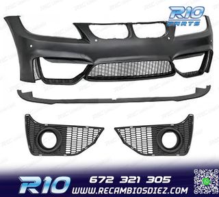 PARAGOLPES DELANTERO BMW E90 E91 05-08 LOOK M4 + LIP FRONTAL