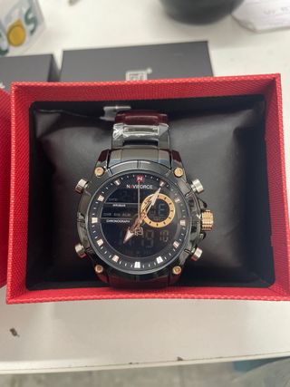 Reloj Naviforce Profesional Digital Sumergible