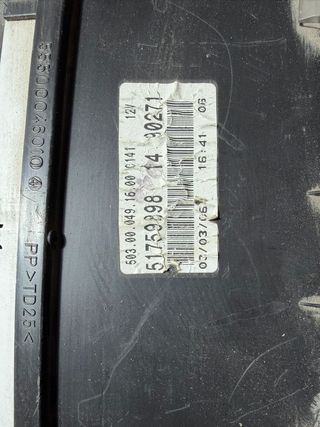 Cuadro instrumentos Fiat Panda 2005