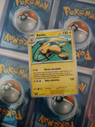 Carta Pokémon Raichu Fase 1