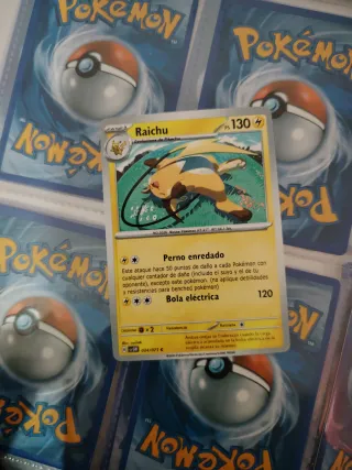 Carta Pokémon Raichu Fase 1