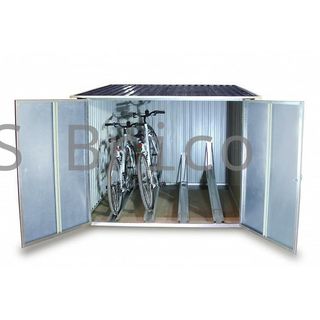 Caseta Metálica Guarda Bicicletas 202x196x140 cm - Duramax