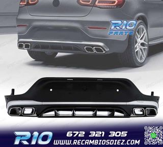 DIFUSOR MERCEDES CLASE GLC C253 COUPE + COLAS ESCAPE
