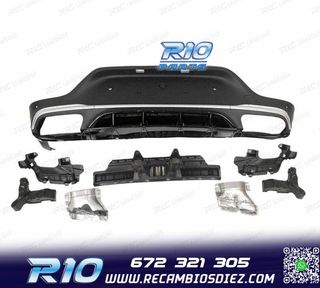 DIFUSOR MERCEDES CLASE GLC C253 COUPE + COLAS ESCAPE