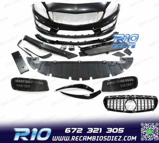 PARAGOLPES DELANTERO MERCEDES CLASE A W176 A45 12-15 LOOK A