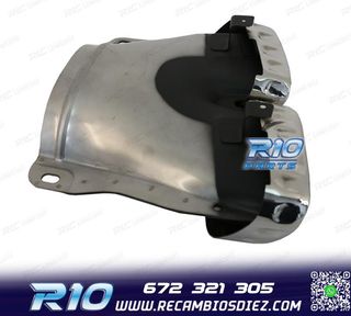 COLAS DE ESCAPE MERCEDES GLE W167 19- LOOK AMG GLE63 CROMO