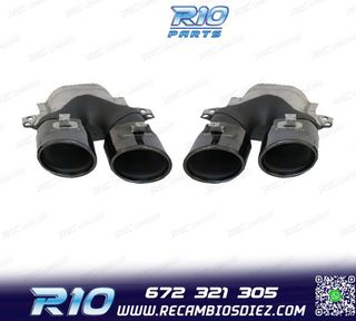 COLAS DE ESCAPE MERCEDES GLC C253 X253 15-18 LOOK AMG GLC43