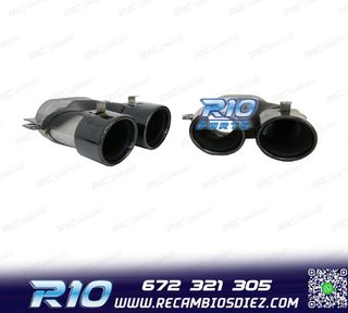 COLAS DE ESCAPE MERCEDES GLC C253 X253 15-18 LOOK AMG GLC43