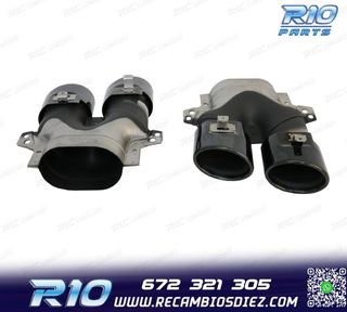 COLAS DE ESCAPE MERCEDES GLC C253 X253 15-18 LOOK AMG GLC43