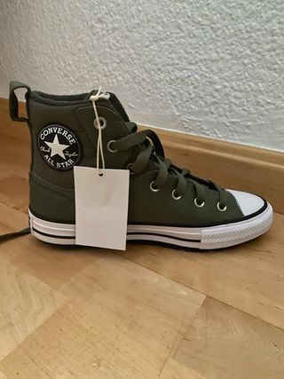 Converse caña alta verde T39