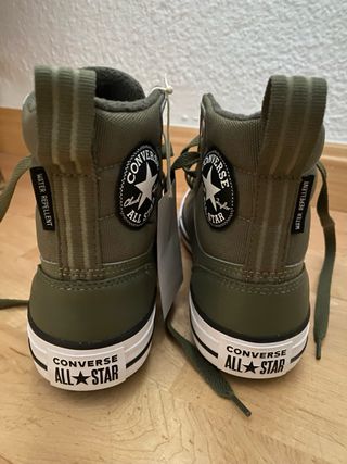 Converse caña alta verde T39