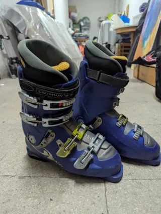 Botas de esquí Salomon Hombre Azul/Gris