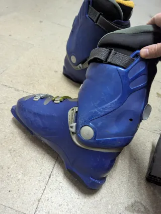 Botas de esquí Salomon Hombre Azul/Gris