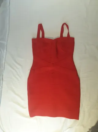 Vestido rojo bandage ajustado