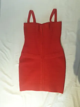 Vestido rojo bandage ajustado