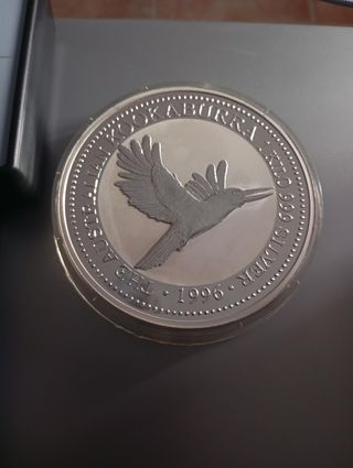 Moneda Plata Pura 999 Kookaburra 1kg 1996