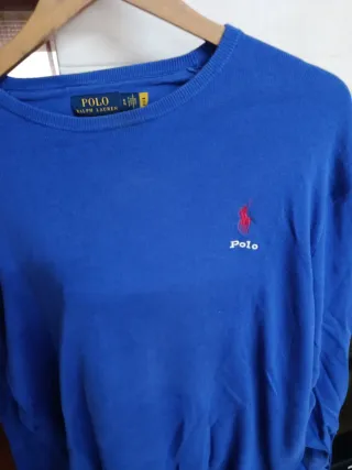 Jersey Polo Ralph Lauren Hombre Azul XL