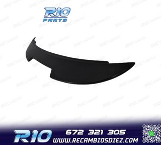 ALERON SPOILER SEAT LEON II 09-12 LOOK CUPRA NEGRO BRILLO