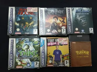 Cajas y manuales de videojuegos Game Boy