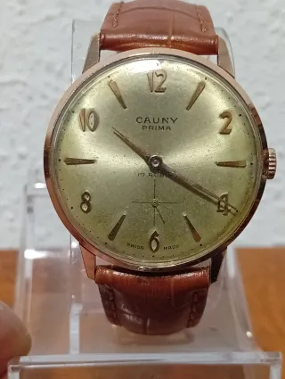 Reloj Cauny Prima 17 Rubis Suizo