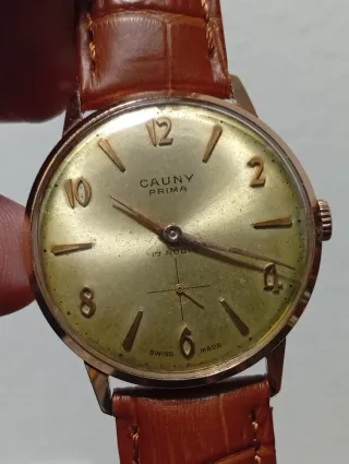 Reloj Cauny Prima 17 Rubis Suizo