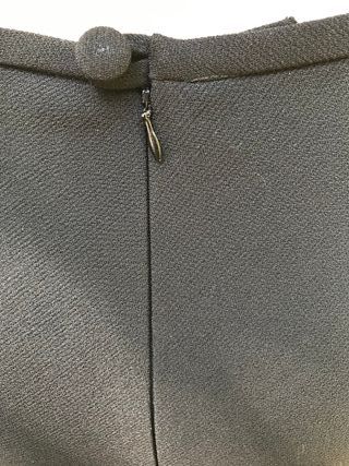 Falda larga volantes negra