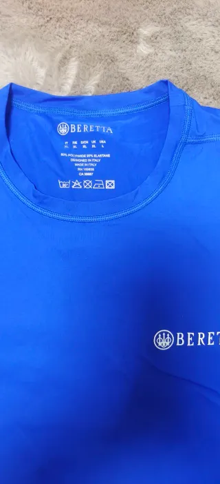 Camiseta PRO azul talla M y L