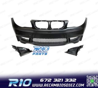 PARAGOLPES DELANTERO BMW E81 E87 E82 04-12 LOOK EVO1