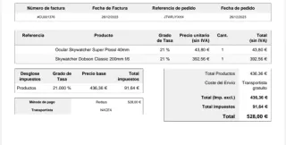 Telescopio Sky-Watcher Dobson Classic 200mm