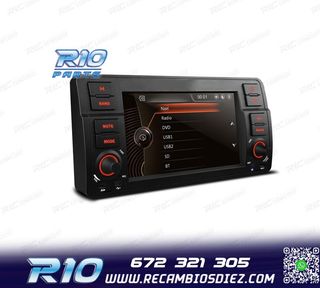 RADIO NAVEGADOR 7" BMW SERIE 3 E46 98-06 USB GPS TACTIL HD T