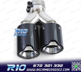 COLA ESCAPE DOBLE BMW M PERFORMANCE CARBONO CROMO DCH
