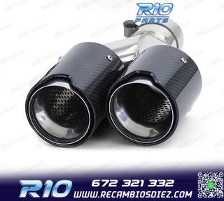 COLA ESCAPE DOBLE BMW M PERFORMANCE CARBONO CROMO DCH