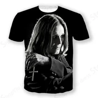 Camiseta Ozzy Osbourne 3D Black Sabbath