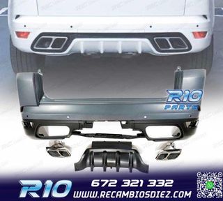PARAGOLPES TRASERO RANGE ROVER SPORT L494 18- LOOK SVR + COL