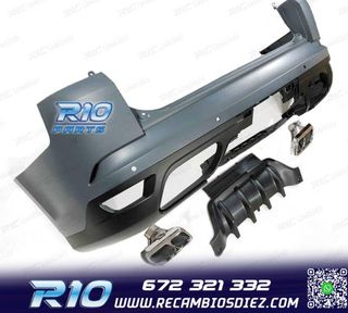 PARAGOLPES TRASERO RANGE ROVER SPORT L494 18- LOOK SVR + COL