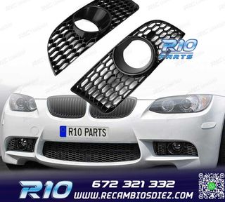 REJILLAS NIEBLAS BMW E90 E92 05-10 LOOK M3