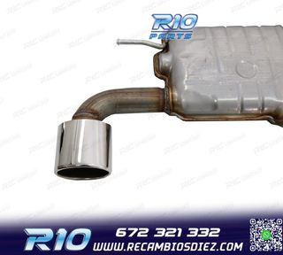 SILENCIOSO ESCAPE VOLKSWAGEN VW SCIROCCO 08- LOOK R