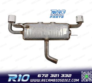 SILENCIOSO ESCAPE VOLKSWAGEN VW SCIROCCO 08- LOOK R