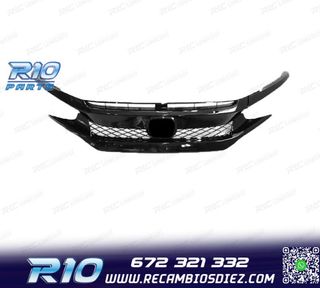 PARRILLA HONDA CIVIC TYPE R 16-20 NEGRO