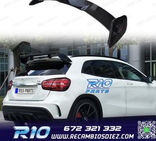 ALERON SPOILER MERCEDES GLA X156 LOOK AMG NEGRO BRILLO