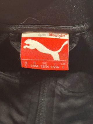 Chaqueta Puma Negra y Beige