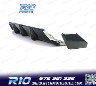 DIFUSOR BMW X6 F16 14-19 NEGRO BRILLO